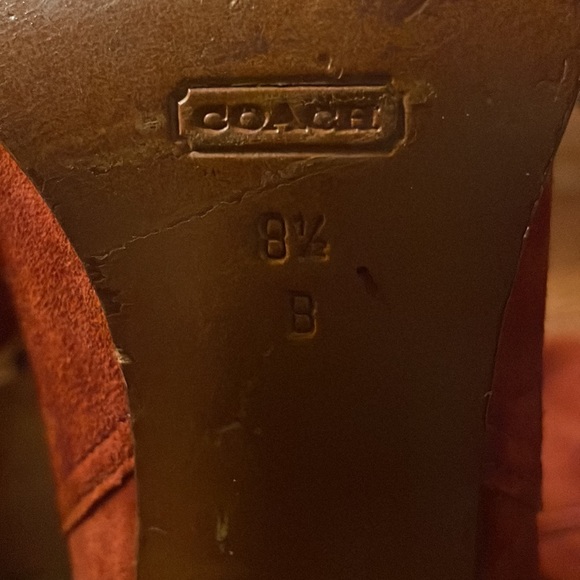 Coach Suede Boots - Picture 4 of 8
